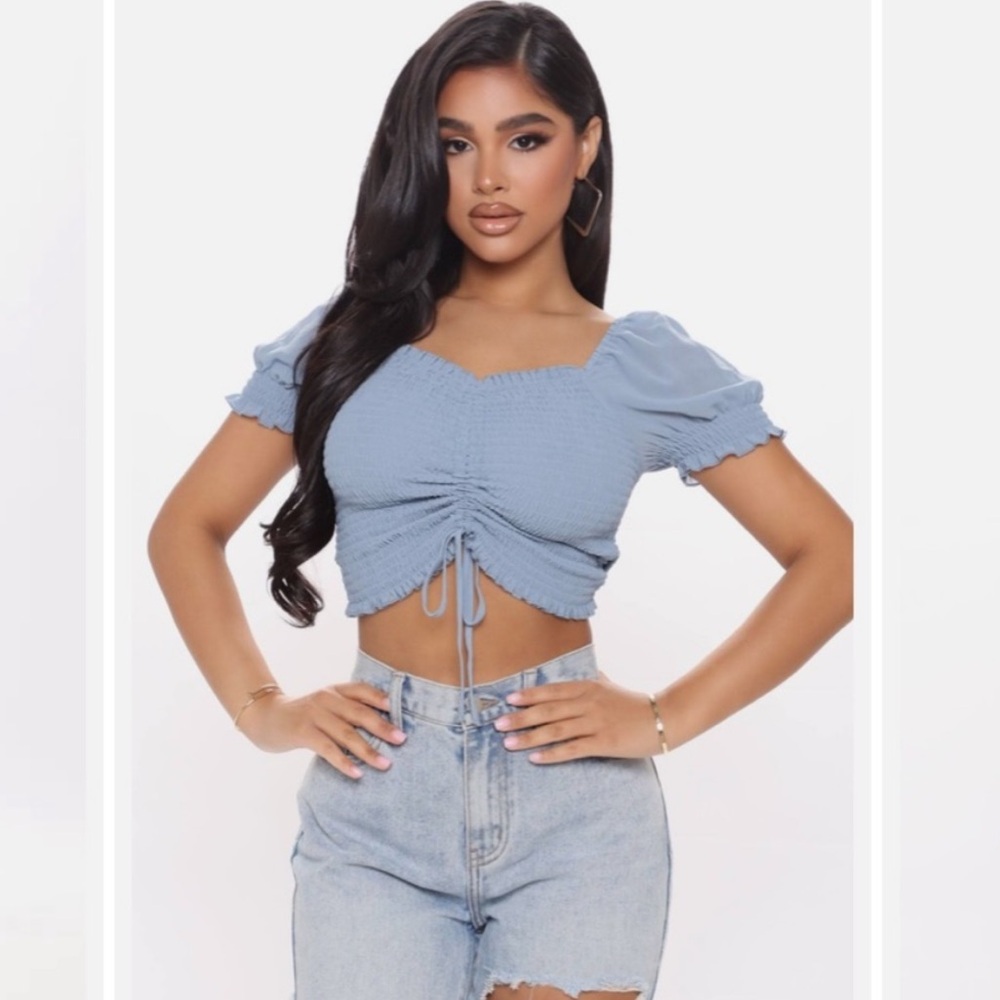 Fashion Nova Crop Shirt